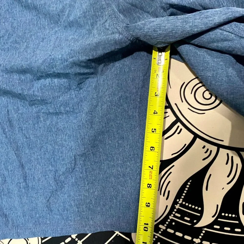Hurley Phantom Chino Short Men's Blue Preppy Career Academia Business Summer